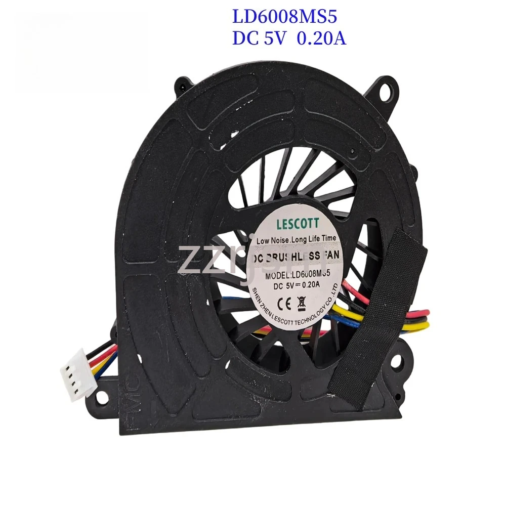 

Вентилятор для мини-ПК BMAX MaxMini LD6008MS5 DC5V 0.2A ECF06010F05UP003 DC5V 0.65A