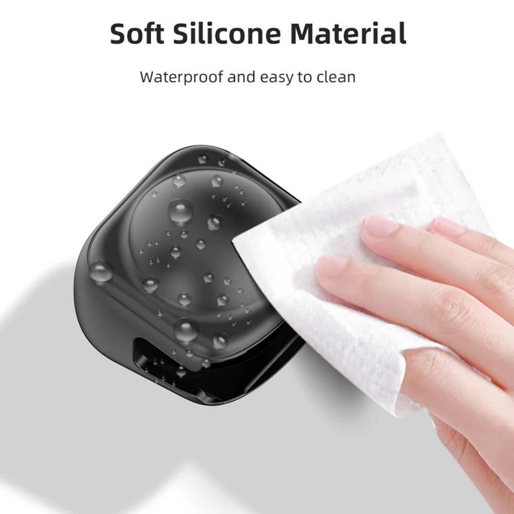 غطاء العدسة ل Insta360 X5 X4 سيليكون كاميرا بانورامية المضادة للخدش غطاء المضادة للسقوط الغبار كاميرا المحمولة عدسة الحرس