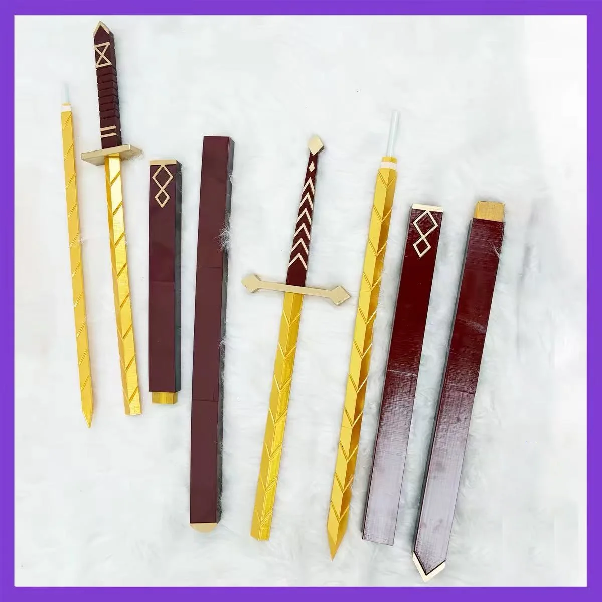Game Limbus Company Lucio Cosplay Prop Curved Sword For Role Play Sword Halloween Christmas Fancy Party Costume Accessories