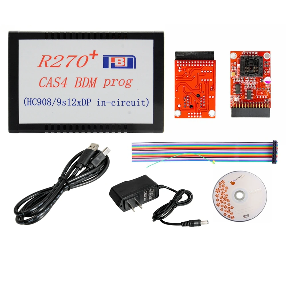 

For R270+ V1.20 Car CAS4 BDM Programmer For BMW 2001-2009 Auto Key Programmer Support M35080 Series