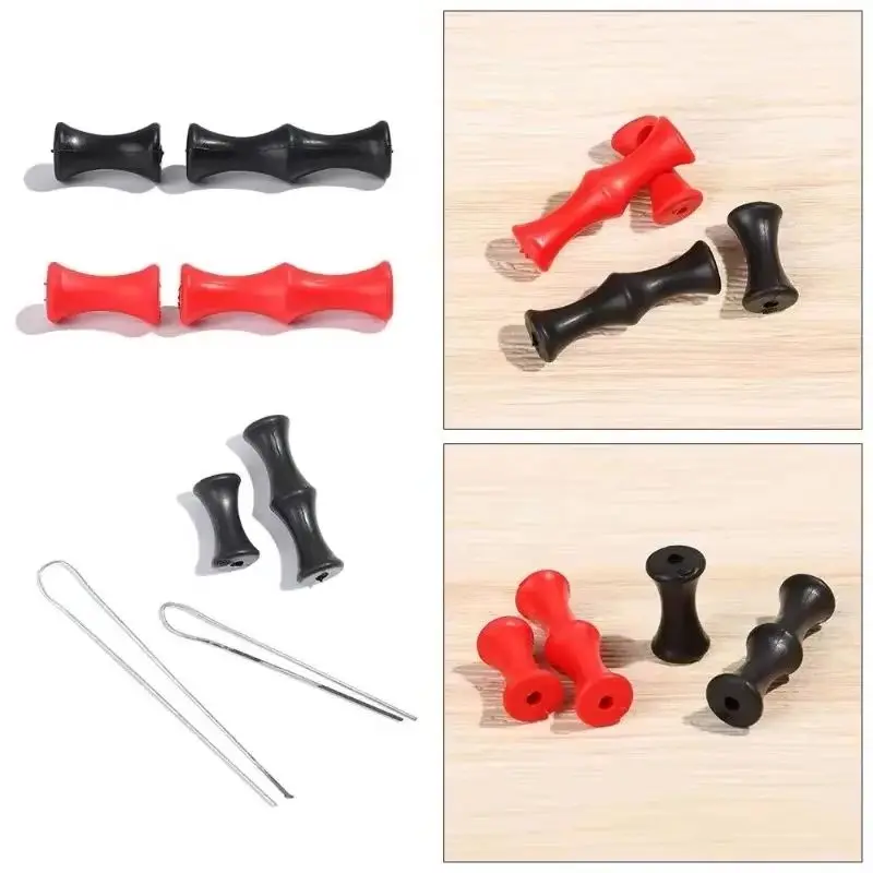 1 Set Hunting Archery Soft Silicone Shooting Hunting Protector Bow String Finger Guard Target Recurve Bowstring Protector Gear