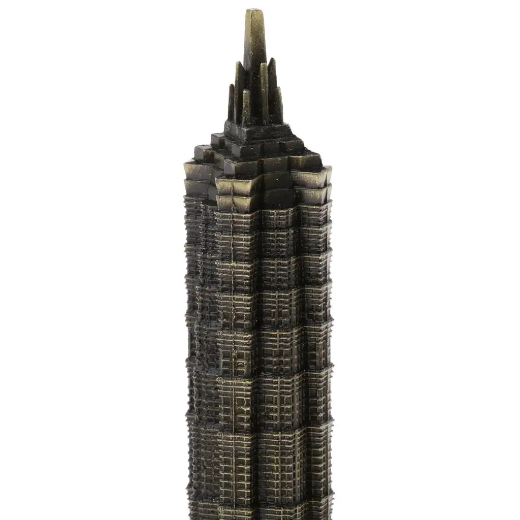 جينماو برج شنغهاي بناء المعماري نسخة تذكارية قابلة للجمع 4'' #4