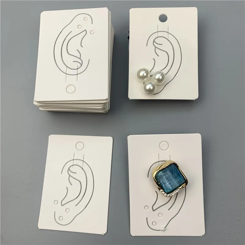 

Карточки для бижутерии, держатели из крафтовой бумаги, 50 шт.