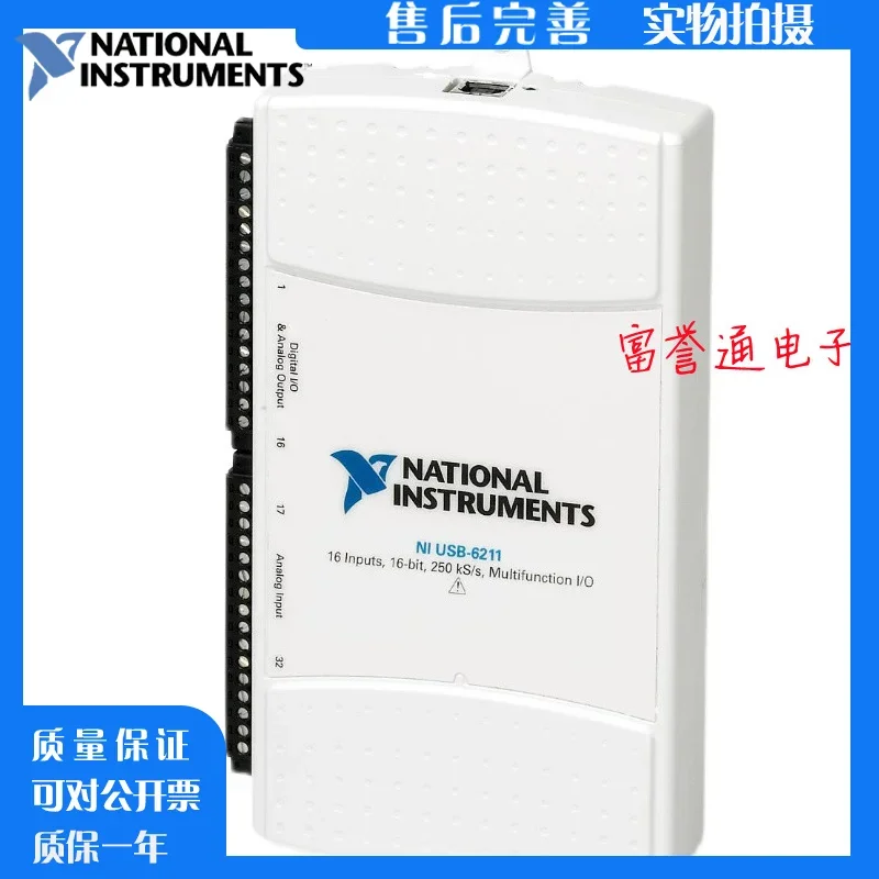 US New NI USB-6210/6211/6212/6215/6216/6218 Data Collection Card Can Be Invoiced