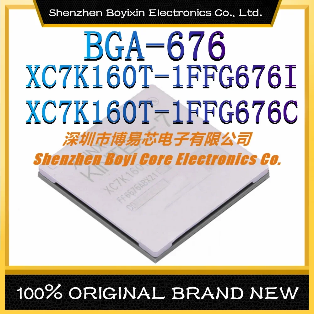 

XC7K160T-1FFG676I XC7K160T-1FFG676C Package: BGA-676 Original Genuine