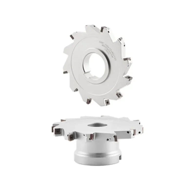 

PT01 Multi-step side cutter SMP03 cnc milling cutter disc SMD indexable face milling disc MPHT06 FMB holder arbor connection