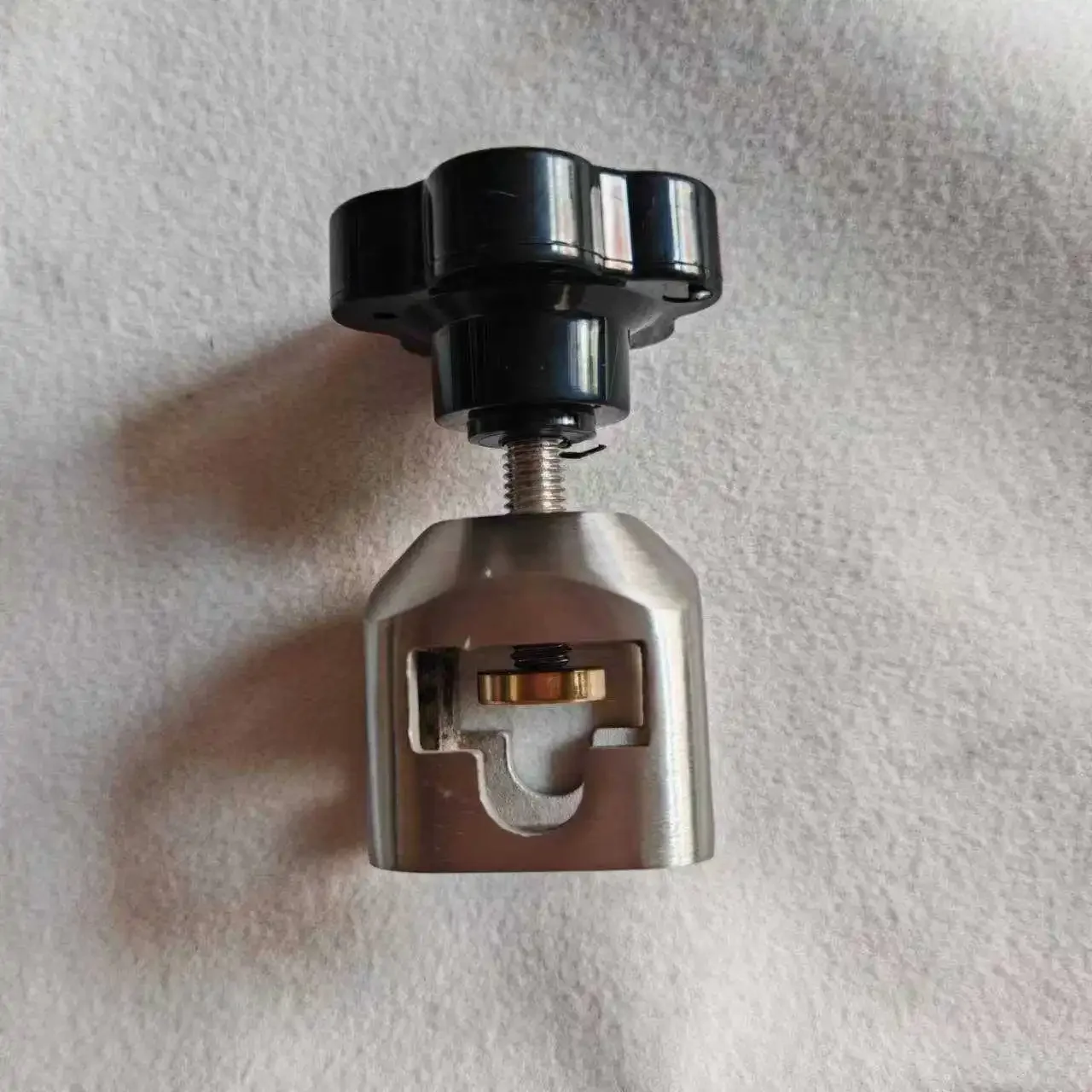 Guide rail slider, stainless steel fixator, operating table buckle, waist frame, shoulder frame, locking device