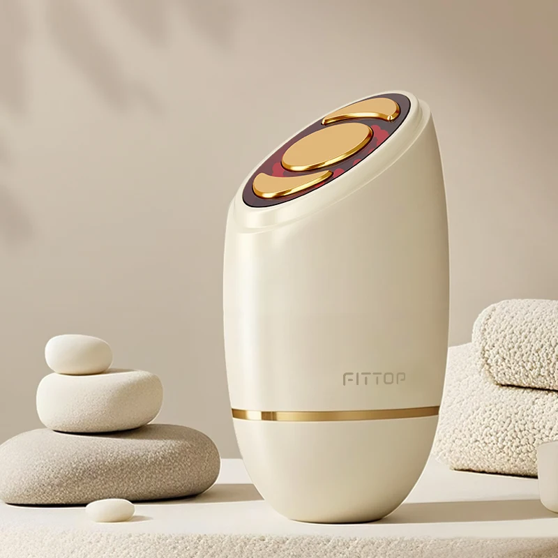 Trending Ultrasound Dual-Sided Magnetic Charging IPX7 E M S Red Light Therapy Skincare Tools Sonic Facial Scrubber
