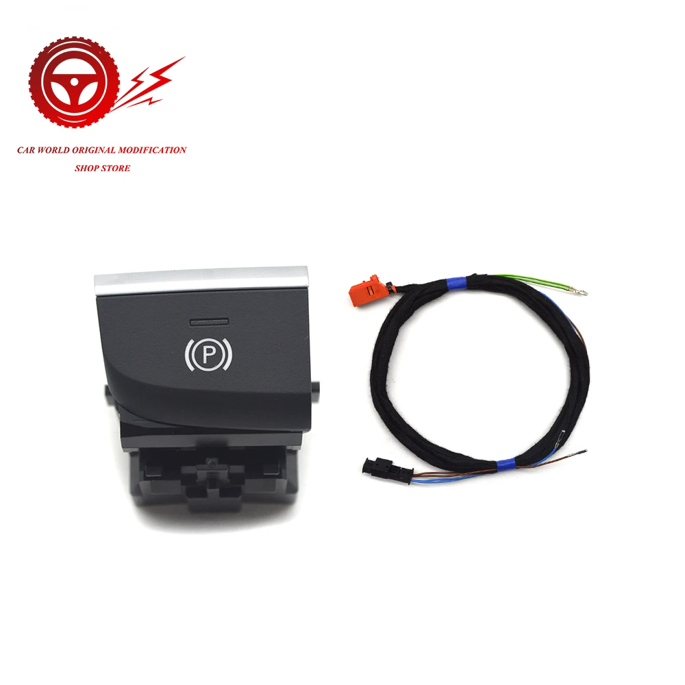 4M1927143B For Audi Q7 4M A4 B9 Auto hold switch wire cable Harness  8W1927143A