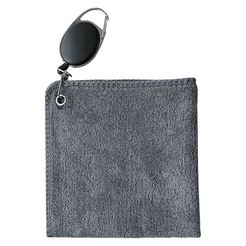 Golf Microfiber Towel with Retractable Clip 5