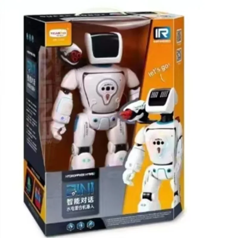 지능형 수력 하이브리드 원격 제어 로봇 영어/러시아어 음성 대화 제스처 터치 감지 전투 모드 장난감