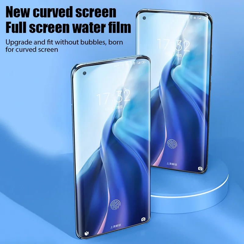 4 قطعة هيدروجيل فيلم ل Xiaomi Mi 13 12 11 12T 11T Pro الترا حامي الشاشة ل Xiaomi Mi 11 10 Lite 5G NE لا الزجاج