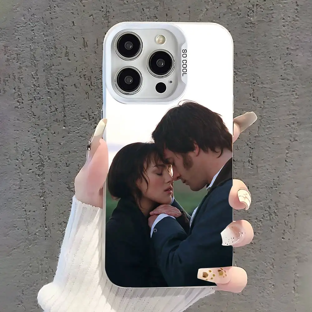 Чехол для телефона P-Pride And P-Prejudices для iPhone 17,16,15,14,13,12,11,Pro,XS,Max,Plus,Mini,SE White Candy Matte Shockproof Cover