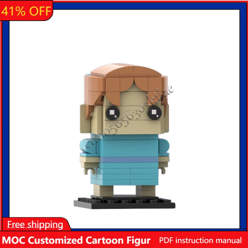 

150 PCS MOC Customize Darling Peter Pan Famous Game Characters Series IRyS Brickheaded Sets DIY Creative Assembly Toys Kids Gift