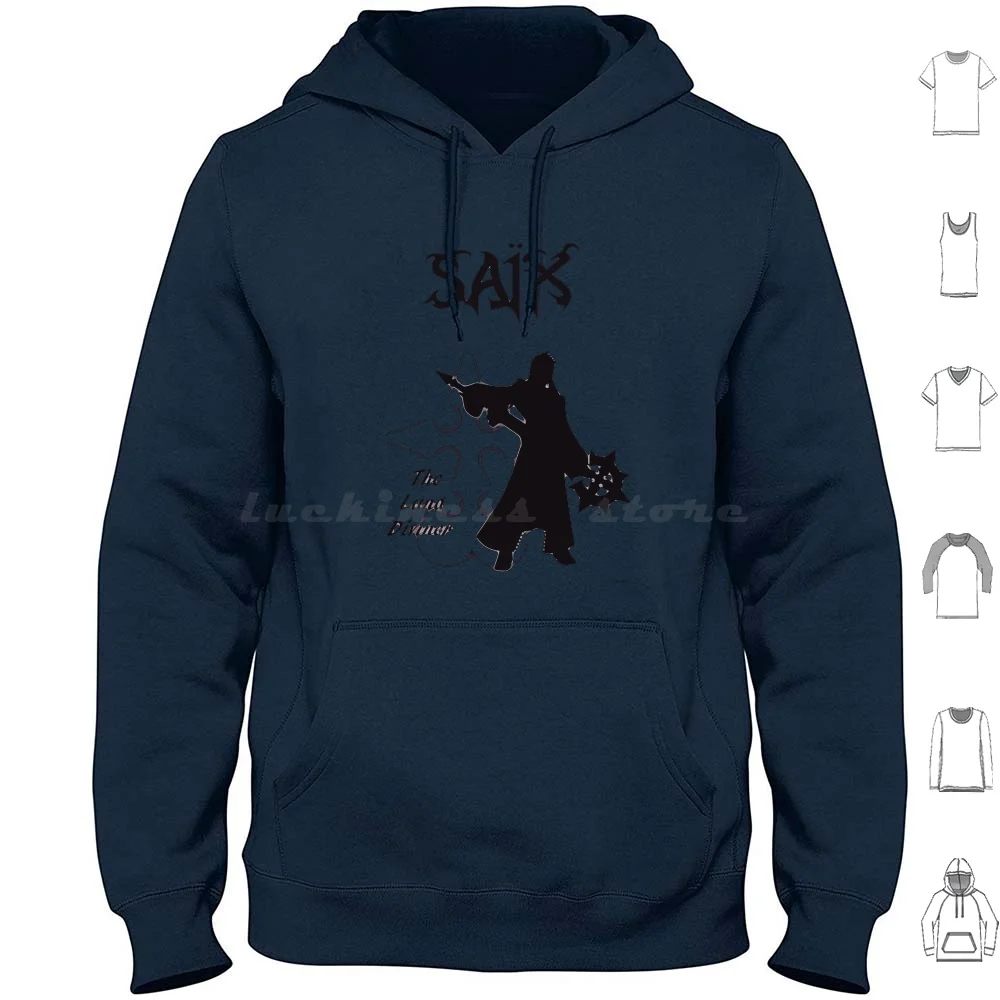 Kingdom Hearts Organización Xiii Camisa-Sa? X Sudadera con capucha de algodón de manga larga Kh Kh2 Kingdom Hearts Kingdom Hearts 2 Org Xiii Org