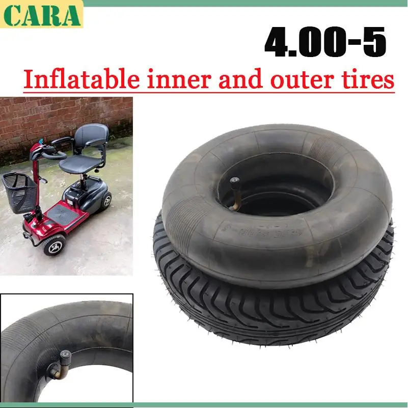 

Толстая внутренняя трубка 4,10/3,50-5, шина для скутера для пожилых людей 4,00-5, аксессуары для подметальных шин для скутера для пожилых людей