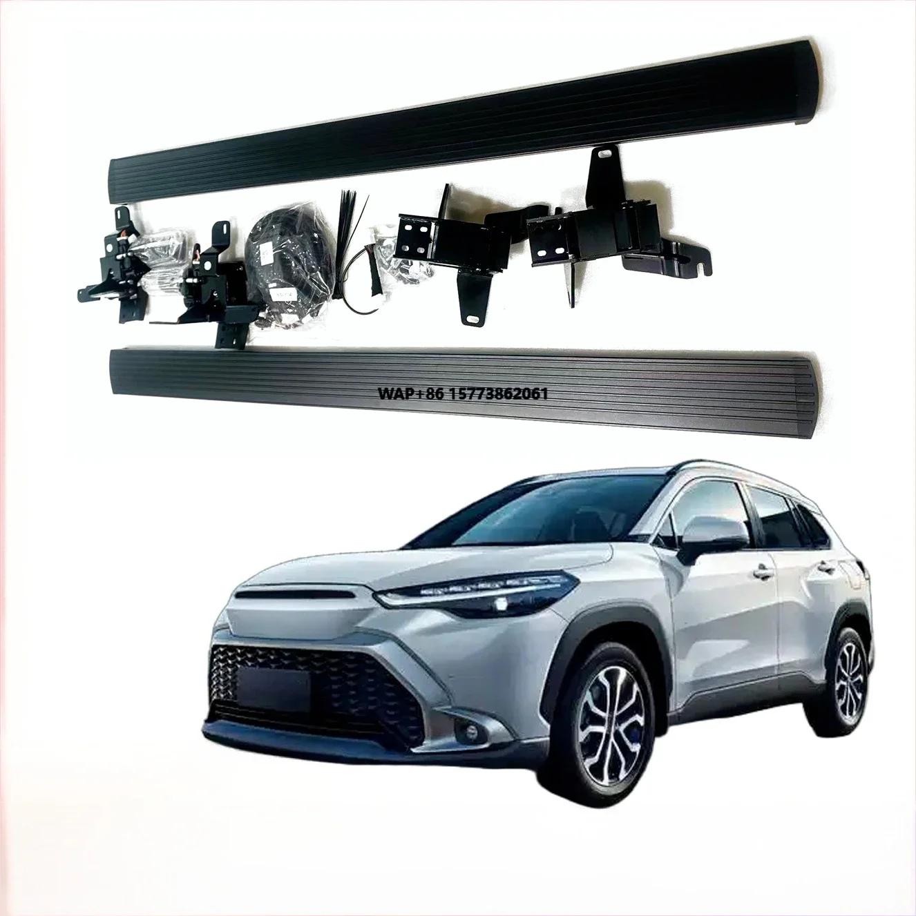 

Aluminum Alloy Electric Running Board for Frontlander Electric Side Pedal Foot Pedal Electric Side Ste