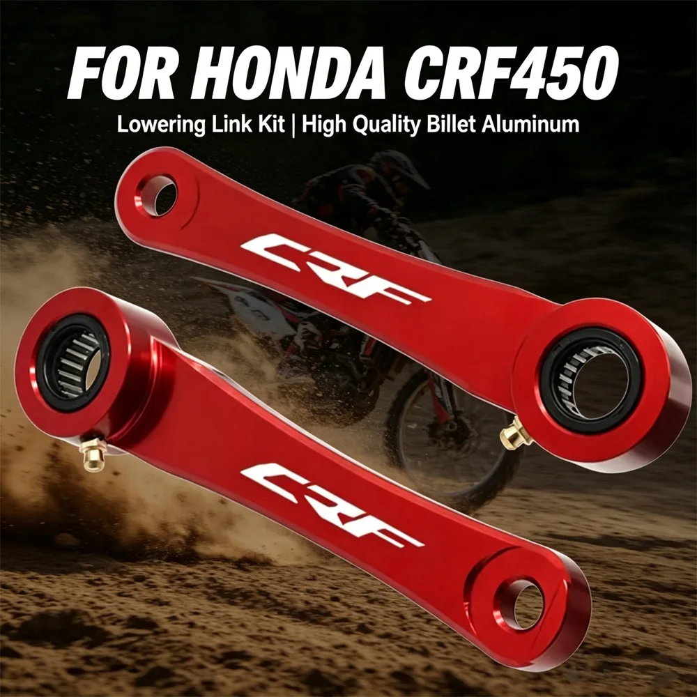 New Fit For HONDA CRF 250R CRF 250RX CRF250RX 250R CRF450R 450RX Motorcycle Accessories Rear Drop Lowering Link Kit