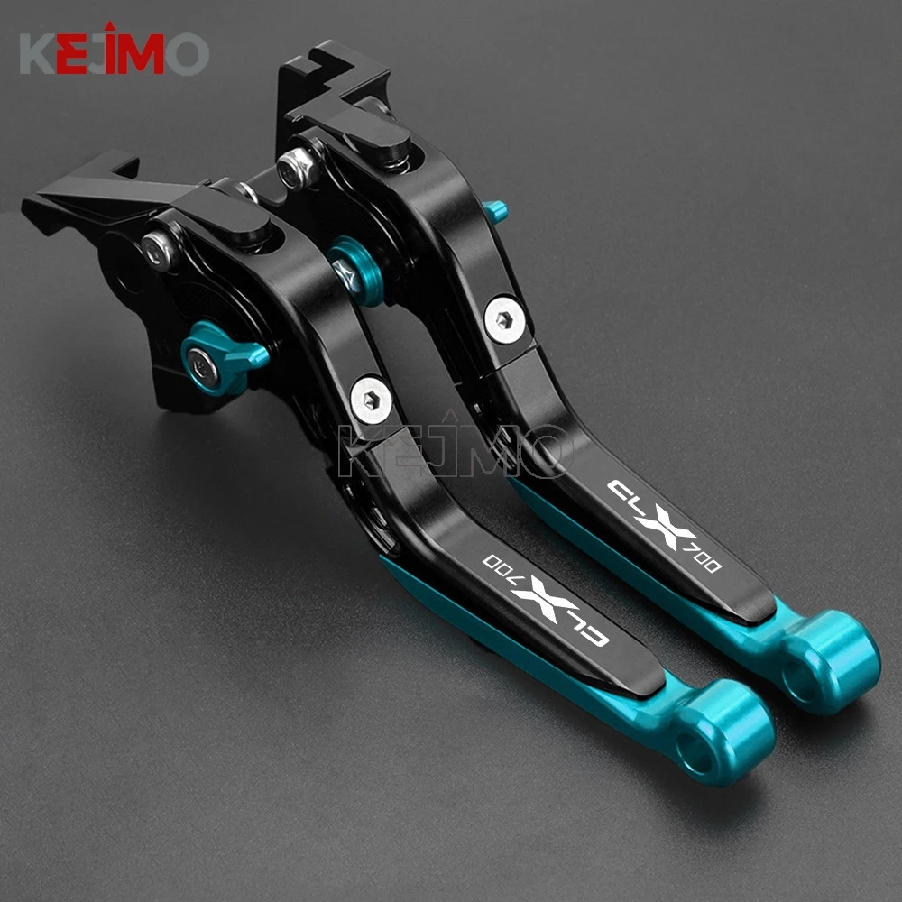 

For CFMOTO CLX700 CLX 700 700CLX 2022 2023 2024 clx700 Motorcycles Extendable Brake Clutch Levers Handlebar Handle Grips Ends