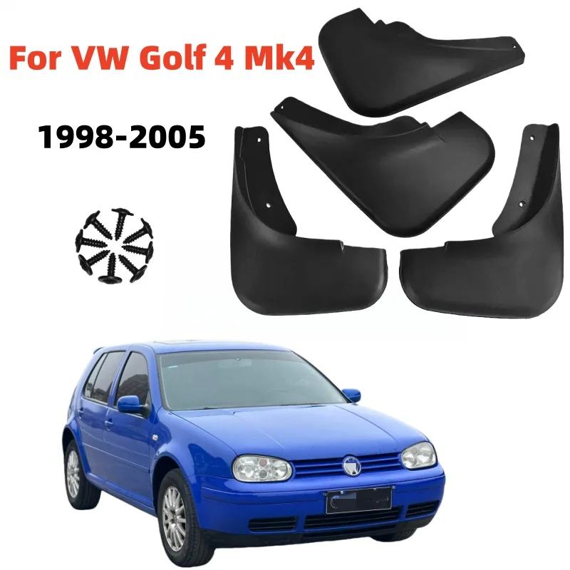 

Колесные брызговики, передние и задние брызговики для VW Golf 4 Mk4 IV 1998-2005, брызговики, автомобильные аксессуары для крыльев