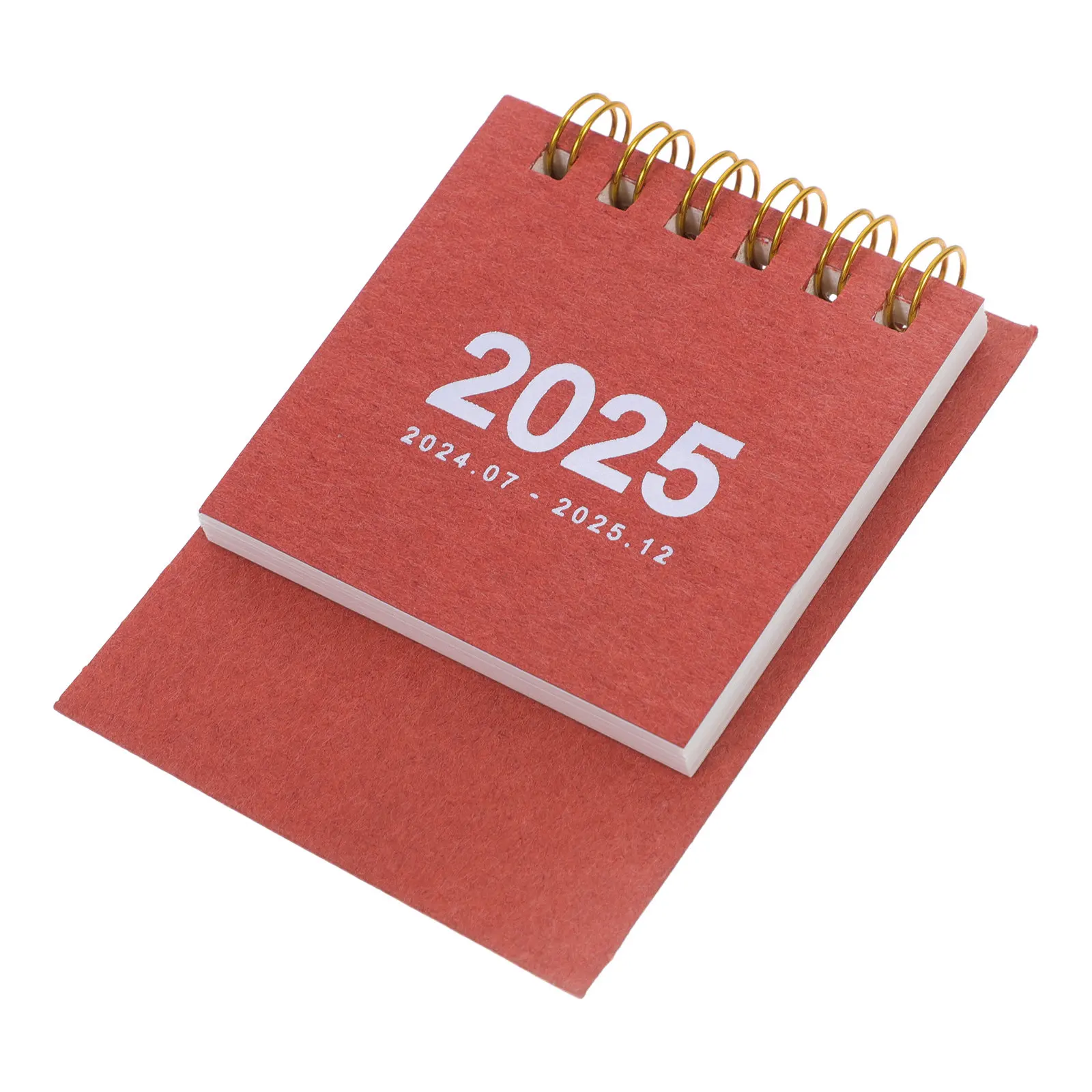

2024 2025 Desk Calendar Small Desktop Decorative Standing Office Monthly Note Calendar for Home Home Accessory