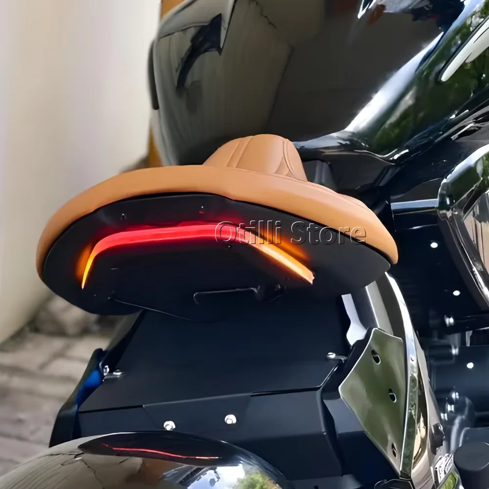 Tail Light Brake Turn Signal LED Rear Lamp Stop Light Motorcycle For Bonneville Bobber (2017-) Bobber Black (2018 2019 2020) view 6