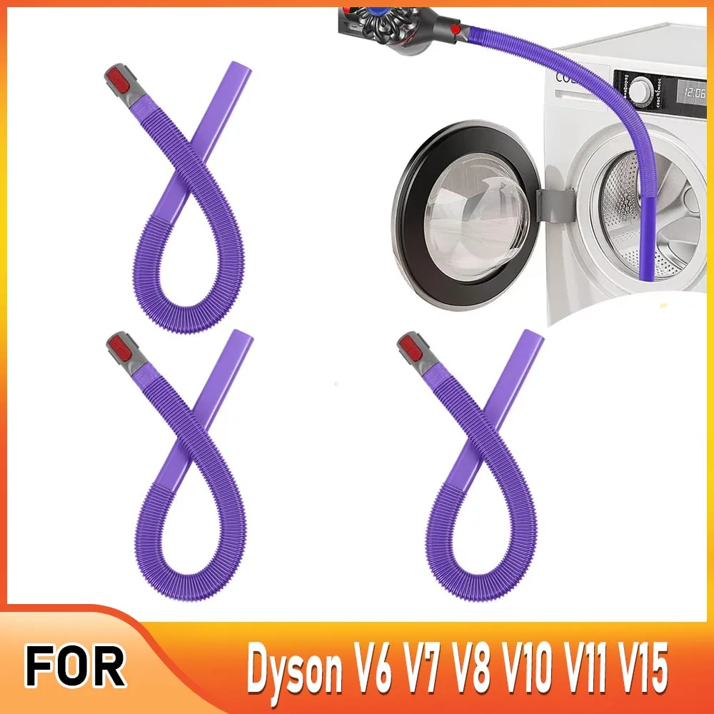 Peças de limpeza de mangueira secador kit de limpeza de ventilação para dyson v6 v7 v8 v10 v11 v15 aspirador de pó removedor de fiapos substituição de mangueira de vácuo