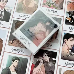 40Pcs/Set Korean Manhwa Magic Spell Lomo Card Zhou Jae-kyung, Jindan Cartoon Figure Mini Postcard HD Photocard Cosplay Gift