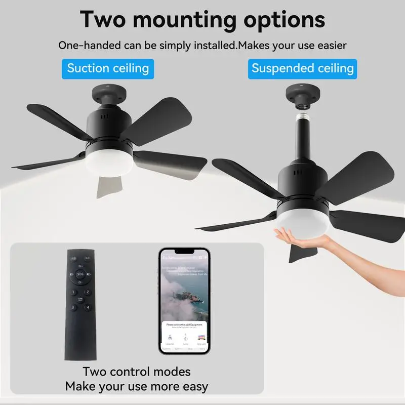 

Socket Fan Light with Remote -1800cfm Ceiling Fan Screws Into the Light Socket - #socketfan