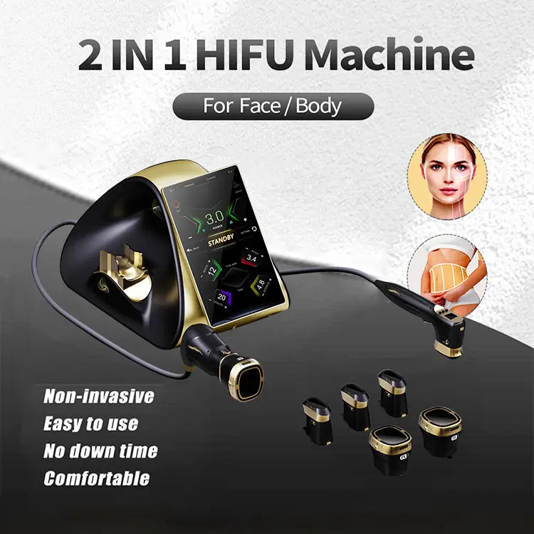 The Most Popular 22D MAX HIFU Beauty Equipment Machine for Facial Tightening Slimming And Fat Reduction Latest Model