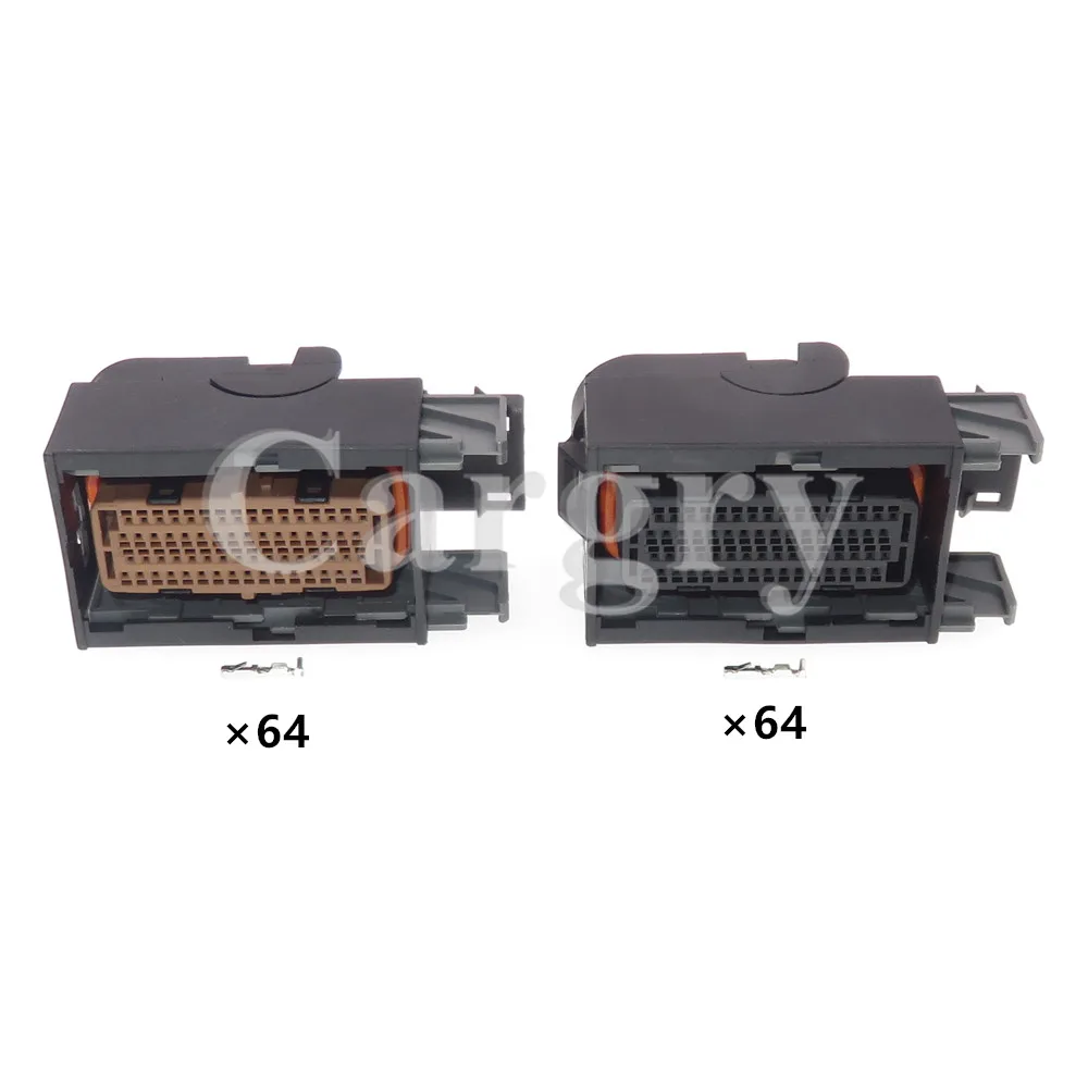 

1 Set 64P 1-368434-2 0-368434-1 AC Assembly ECU Auto Socket Electrical Car Connector