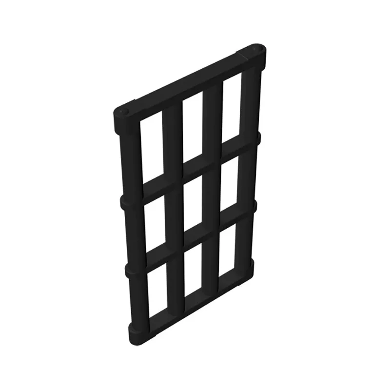 [25Pcs]【50g】 92589 Interlocking Fence 1x4x6, Children DIY STEM Building Blocks Toy, Gifts For MOC Creators Group