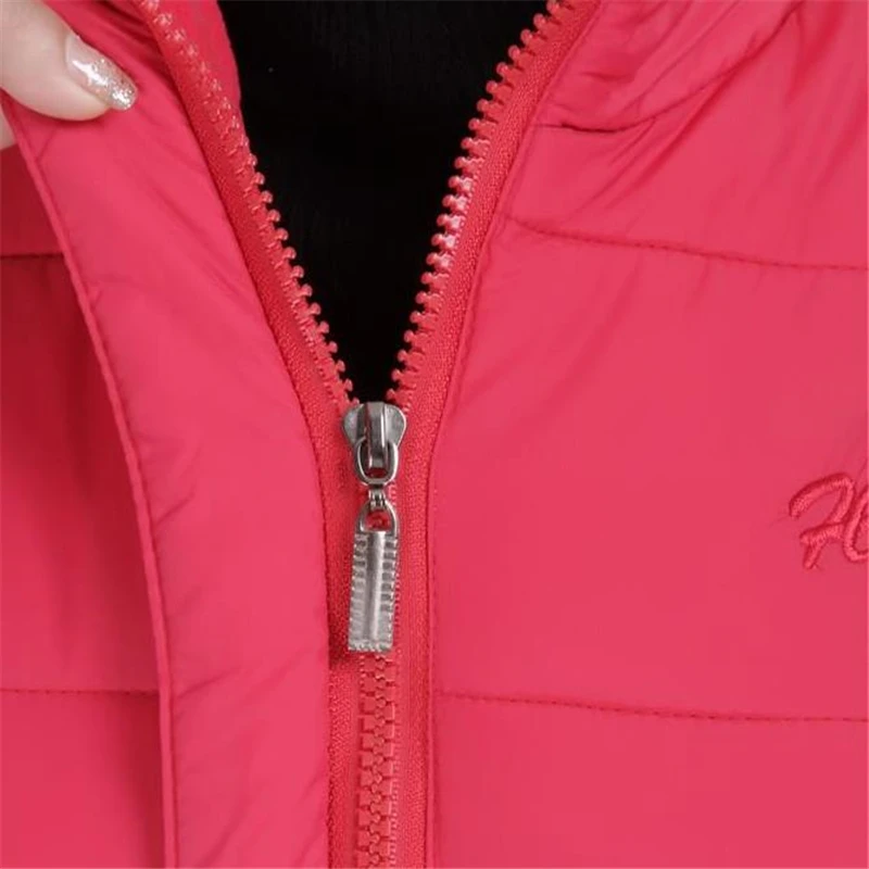 Chaleco grueso de plumón para mujer, chaqueta cálida para Primavera e invierno, gran oferta