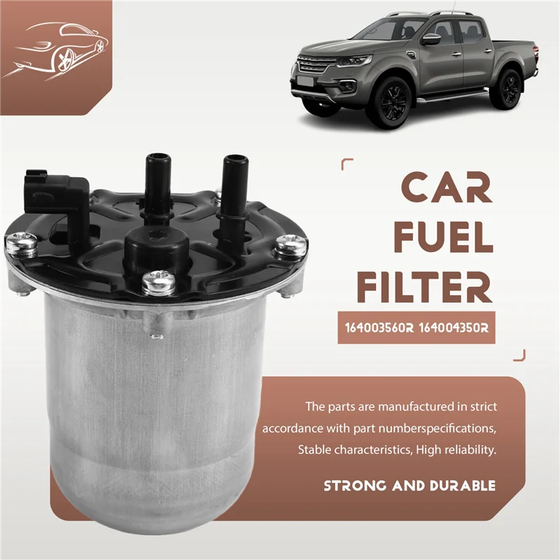 

2X Engine Fuel Filter 164003560R 164004350R For Renault Master III For Nissan Navara Pritsche
