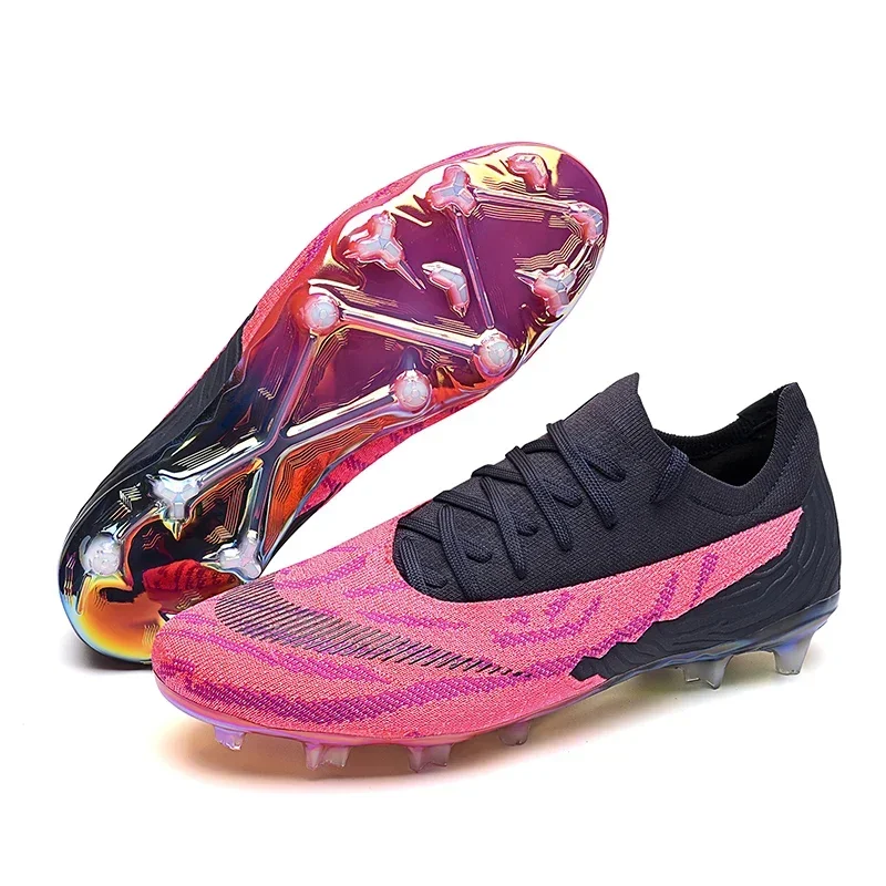 Quality  Football Boots Cleats Haaland Durable Lightweight Comfortable Futsal Sneakers Wholesale Soccer Shoes Chuteira Society