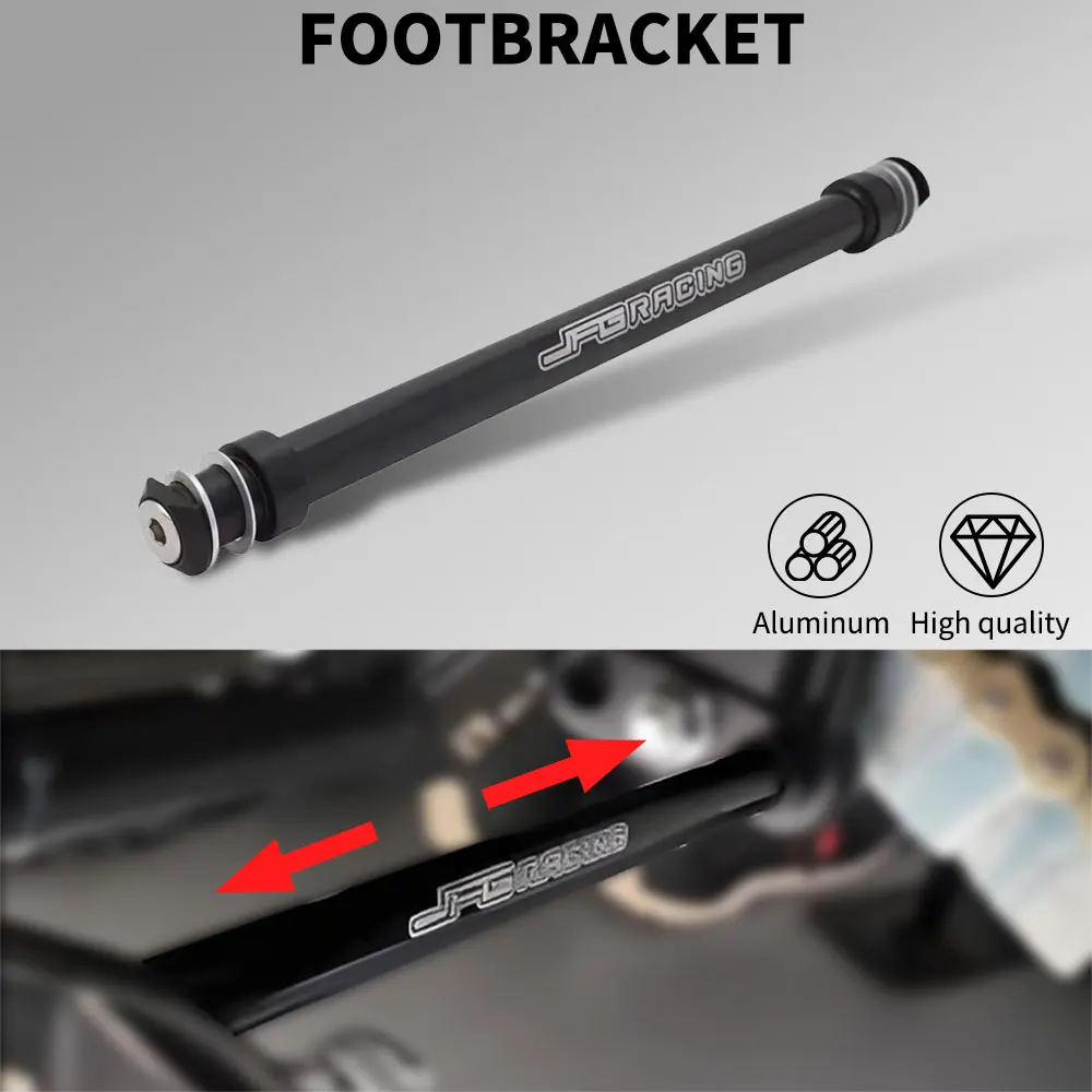 Foot Pegs Bracket Motorcycle CNC Footbracket Foot Brace Lever For Sur-Ron Surron Lightbee Light Bee X S Electric Bike Moto Parts