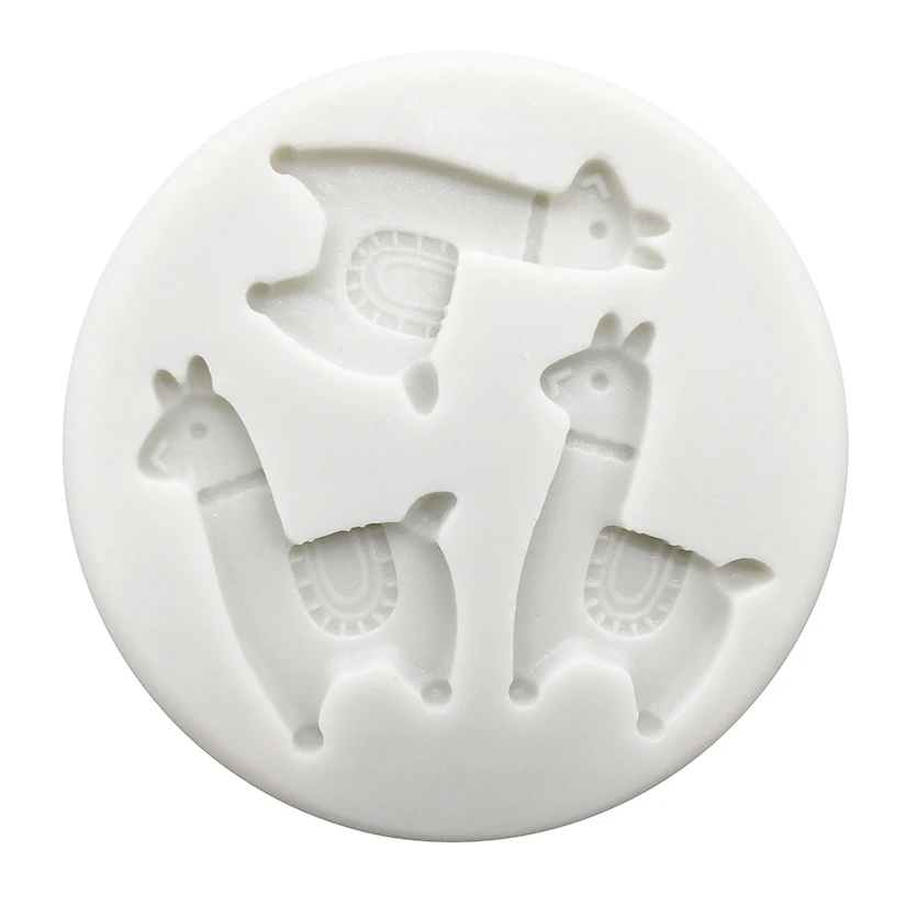 Alpaka Silikonform Sugarcraft Fondant Kuchen Dekorieren Werkzeuge Cupcake Schokolade Backform – Detail 3
