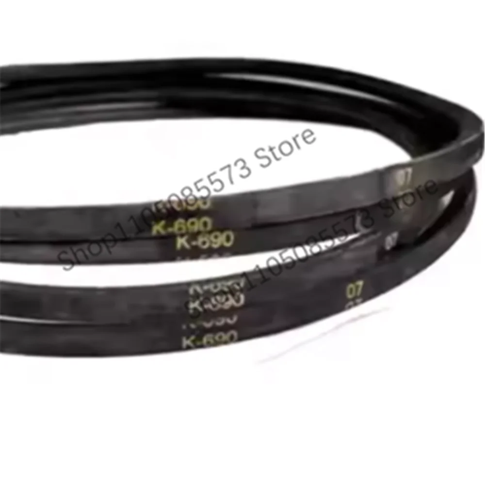 2Pcs K-660 K-478 K-690 K-26 K-19 K-462 K-630 V belt Triangle belt Driving belt