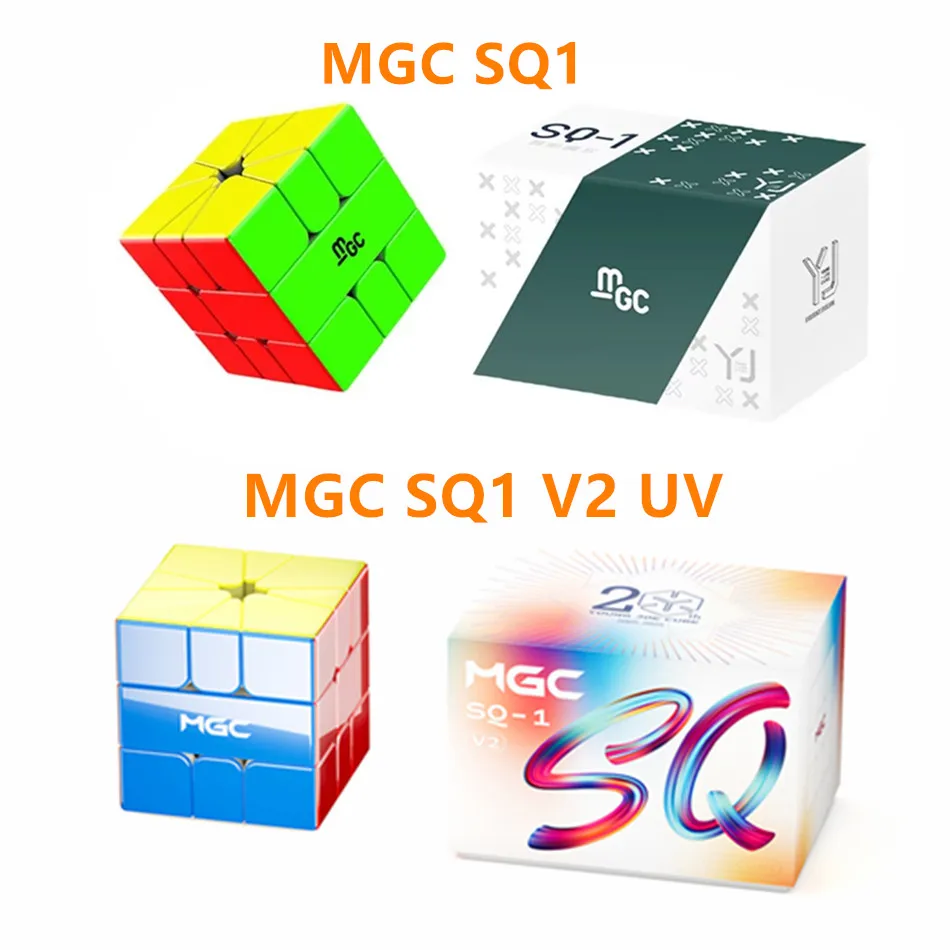 

YongJun MGC SQ1 Magnetic Speed Cube SQ-1 Magic Cube Puzzle MGC Series Square Learning Educational Kids Cubo Magico Toy Game