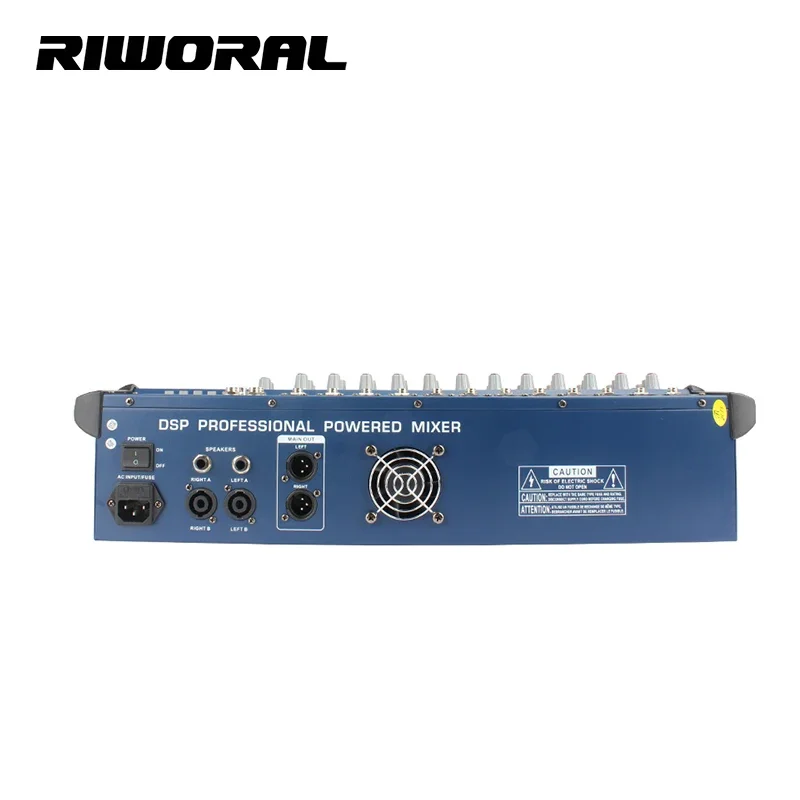 

M1202D Professional USB 12 channel effect power mixer 16 bit DSP audio dj mixer karaoke