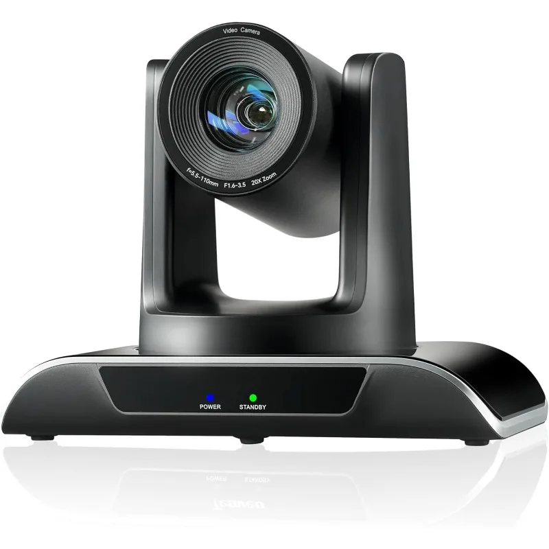 home./LAN/USB3.0 PoE PTZ Camera 20X Optical Zoom, Video Conference Live Streaming Online Meeting, 2024 Version