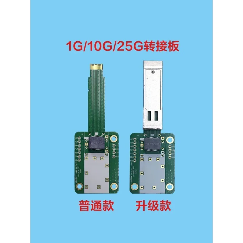 Switch optical port extension board optical module adapter board SFP equipment port adapter card