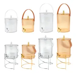 3.5L/5L Cold Water Kettle With Faucet Set Large Capacity Household Cold Water Kettle Fruit Tea Beverage Bucket Juice Bucket