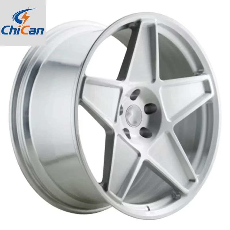 

[2026]Chican Custom Forged 1 Piece T6061 Deep Dish Special Alloy Wheels 18-24 Inch 5X112 5X108 5X114.3 5X120 Brushed