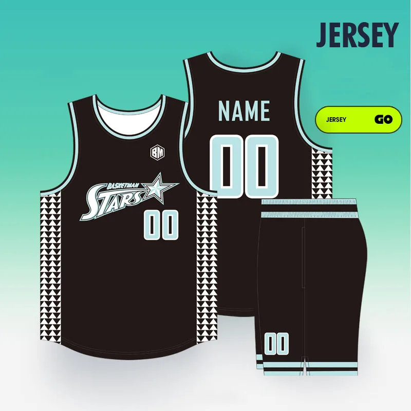 Basketball Sets For Kids Boys Full Sublimation Customizable Team Name Number Logo Printed Jerseys Shorts School Uniform Clothing