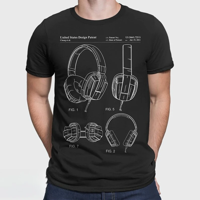 قميص الموسيقى هدية لمحبي الموسيقى هدايا الموسيقى تي شيرت لعشاق الصوت الهيب هوب قميص الراب قميص للموسيقى المهوس مهندس الصوت هدية #1