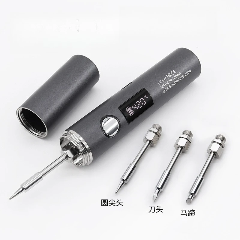 

New usb digital display electric soldering iron, intelligent charging wireless soldering iron set, household maintenance welding