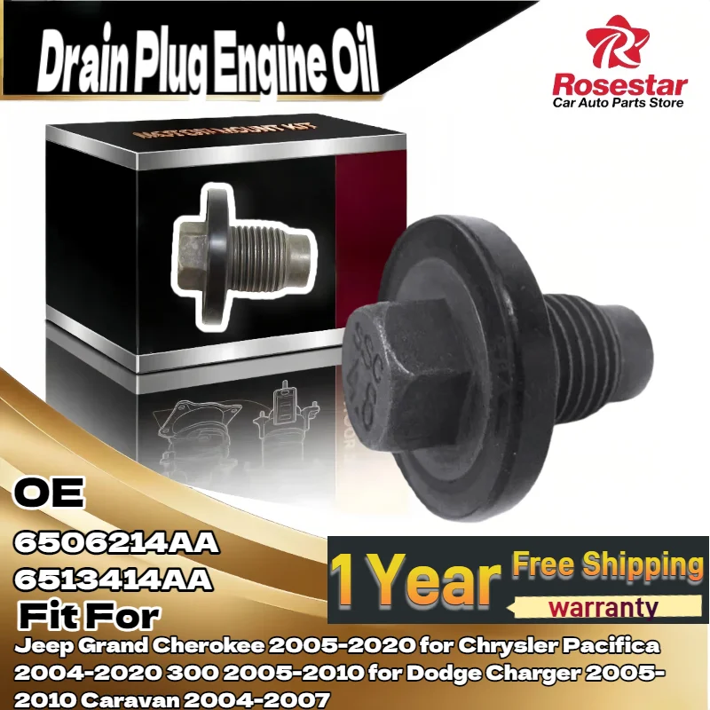 

06506214AA Шайба сливной пробки поддона моторного масла для Jeep/для Dodge Patriot 1996-2020 гг.