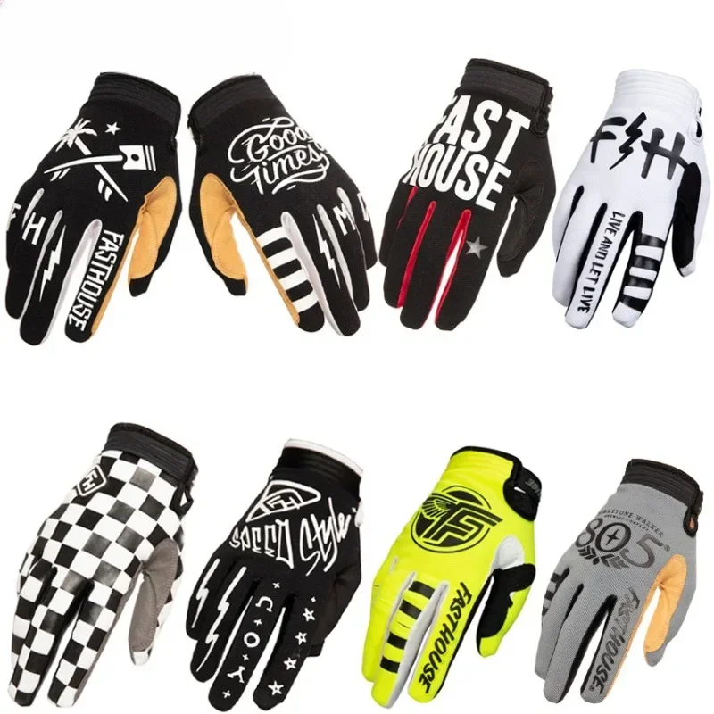 New Stylish Touch Screen Speed Style Twitch Motocross Gloves Riding Bike Gloves MX Mountain Bike Off-Road Racing Bike Gloves