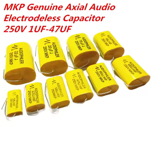 10PCS MKP Higt quality Axial Audio Electrodeless Capacitor 250V 1UF 1.5 1.8 2.2 2.7 3.3 4.7 5.6 6.8UF 8.2 10 12 15 20 22 33 47UF - Image 2